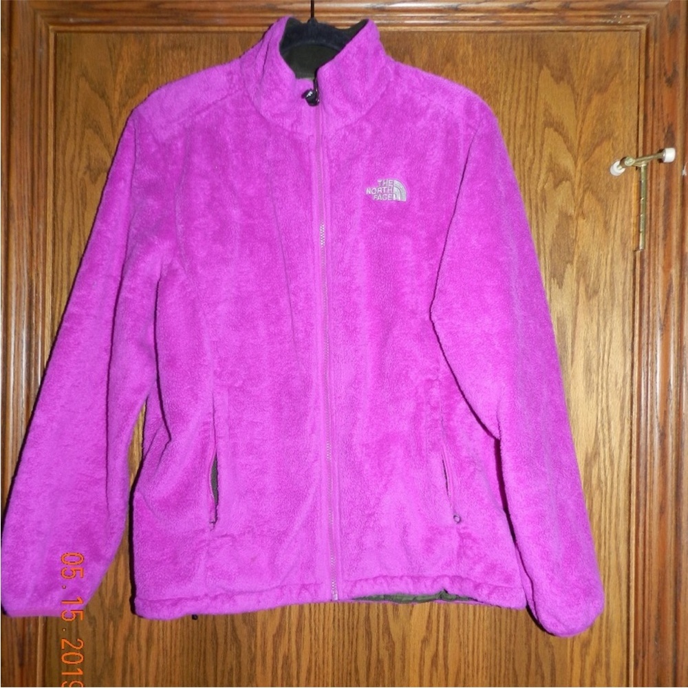 Women's North Face Dark Pink Osito Jacket
